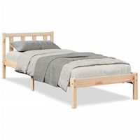 cama extralarga sin colchon madera maciza de pino 100x220 cm