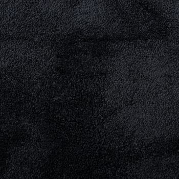 Alfombra De Pelo Corto Oviedo Negro 240x240 Cm Vidaxl
