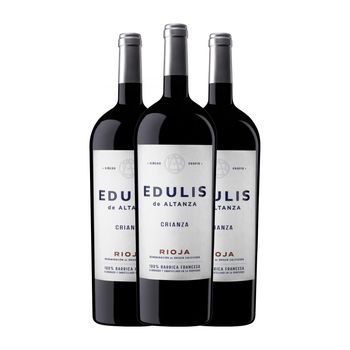Altanza Vino Tinto Edulis Rioja Crianza Botella Magnum 1,5 L 13.5% Vol. (pack De 3 Unidades)
