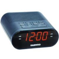 despertador daewoo dw1218 amfm pantalla led 09 salida auriculares 35mm cable 15m