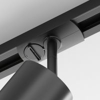foco led para carril monofasico orlo unity 5w