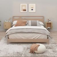 mesitas de noche de pared - mueble de dormitorio - madera contrachapada - roble sonoma 50x30x47cm