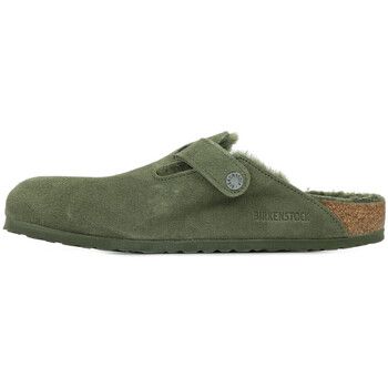 BIRKENSTOCK Sandalias Boston Suede Shearling para hombre