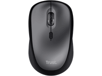 raton inalambrico - trust yvi rf wireless 1600 dpi 83 de plastico reciclado negro