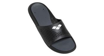 Sandalias de bano arena bruno negras
