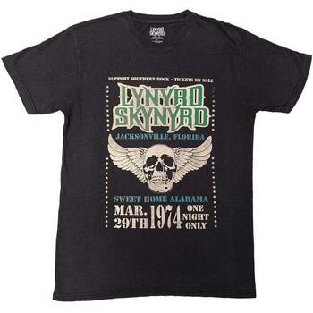 Lynyrd Skynyrd Tops y Camisetas RO11054 para mujer