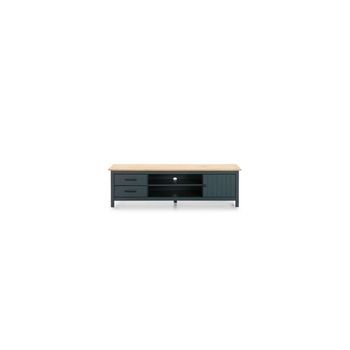 Mueble Para Tv Mariana Estilo Nórdico Con Almacenamiento Práctico