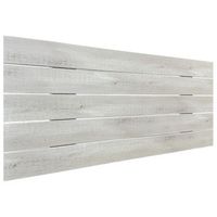 cabecero de madera reciclada dm estilo palet horizontal 105x46cm camas 105 - blanco madera