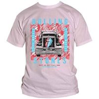 the rolling stones tops y camisetas steel wheels para mujer
