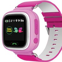 kids gps tracker watch - pink