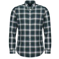 polo ralph lauren camisa manga larga camisa de corte recto en oxford doble cara para hombre