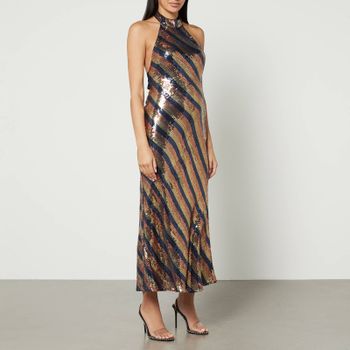 Rixo Pearl 2 Sequined Dress - UK 10