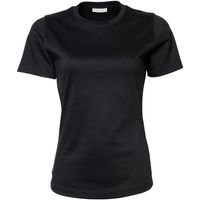 tee jays camiseta interlock para mujer