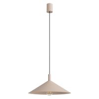 lampara colgantes taupe acero alt 135 cm