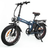 bicicleta electrica drvetion at20 plegable bateria samsung azul