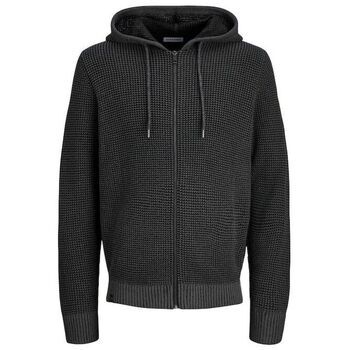 Jack & Jones Jersey 12278966 ETHAN ZIP-BLACK para hombre