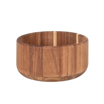 Ensaladera de madera de acacia D. 18 cm