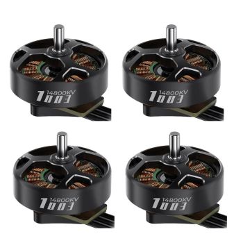 1PC / 4PCS GEPRC SPEEDX2 1003 14800KV Moto 2S con eje de 1.5mm para drones de carreras FPV RC ligeros de 1.6 a 2 pulgada