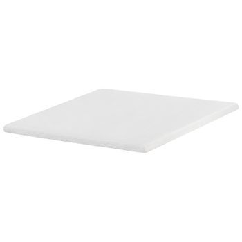 Cubrecolchón De Espuma De Látex 160 X 200 Cm Blanco Gracious