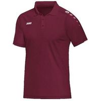 jako polo polo manches courtes classico rouge para hombre