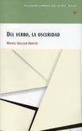 del verbo la oscuridad