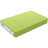 approx apphdd09gp caja externa para disco duro de 25 sata usb 20 screwless verde