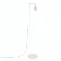 lampara de pie blanco aluminio alt 160 cm
