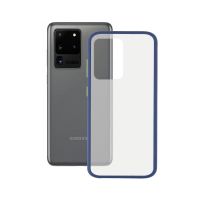 ksix funda duo soft azul para samsung galaxy s20 ultra