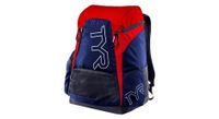 mochila para piscina tyr alliance team 45l azul rojo