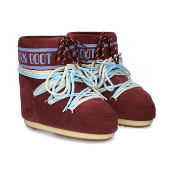 Moon Boot Botines Planos Mujer - Rojo Talla 36/38