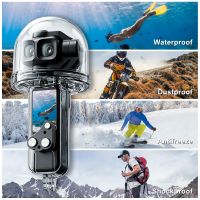 carcasa impermeable para buceo de 50m bajo el agua para pocket 4p funda protectora para dji osmo pocket 4p accesorios para camara