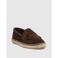 kamome trends alpargatas mocasin azor marron para hombre