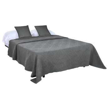 Colcha Poliester 240x260 100 Gr. Gris Claro