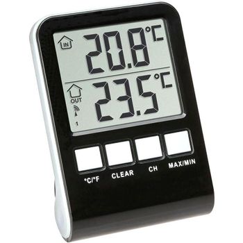 Tfa-dostmann Funk Pool Thermometer 30.3067.10 Termómetro de Piscina Inalámbrico Con Estación Base y Sensor Flotante