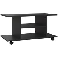 mesa para tv 80x40x40 cm negro
