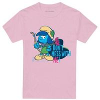 the smurfs camiseta dont mess with me para mujer