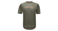 maillot manga corta dainese hg aer verde rojo