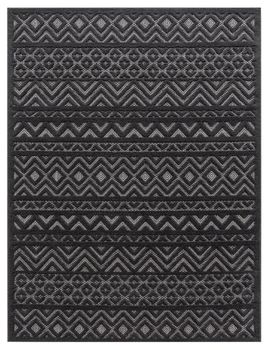Alfombras de interior y exterior Livornia antracita 80x150 cm