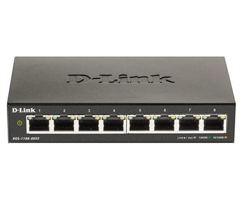 SWITCH D-LINK DGS-1100-08V2 8PTOS 10/100/1000