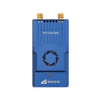 BAYCKRC C3 915Mhz/2.4GHz Transmisor RF de doble banda de 1W Gemini Módulo de dos antenas con adaptador de módulo transmi