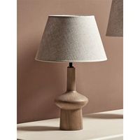 lampara sobremesa hera madera nat toffee 47 cms 35dx47 cms