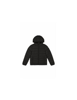 Chaqueta Champion Hooded Polyfilled Legacy Negro Mujer