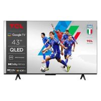 tv tcl qled 43t69c 43 4k ultra hd smart tv wifi metalico