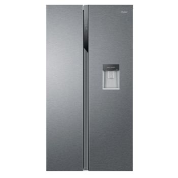 Haier HSR3918EWPG Frigorífico Americano E Inox