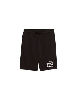 Pantalón Puma Mid90S Long Shorts T Infantil Negro