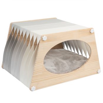 Modern Living Visby Cat Bed  - 60 x 48.4 x 36.5 cm (L x W x H)