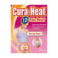 cura-heat period pain