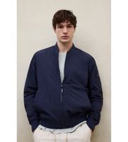 ecoalf para hombre mcmgajkwale00428s26-161 chaqueta wale azul s casual poliamida sostenible