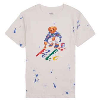 Polo Ralph Lauren Camiseta BEAR SS CN-KNIT SHIRTS-T-SHIRT para niña