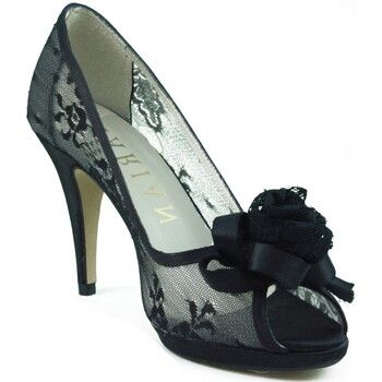 Marian Zapatos de tacón FIESTA TRANSPARENTE para mujer